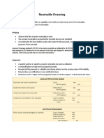 Receivable Financing