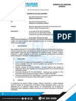 Informe #237-2022-GAJ-MDPN. Opinion Legal Estudio de Caracterización Residuos Solidos