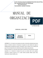 Manual de Organizacion Unidad Ii Alsy Figueredo