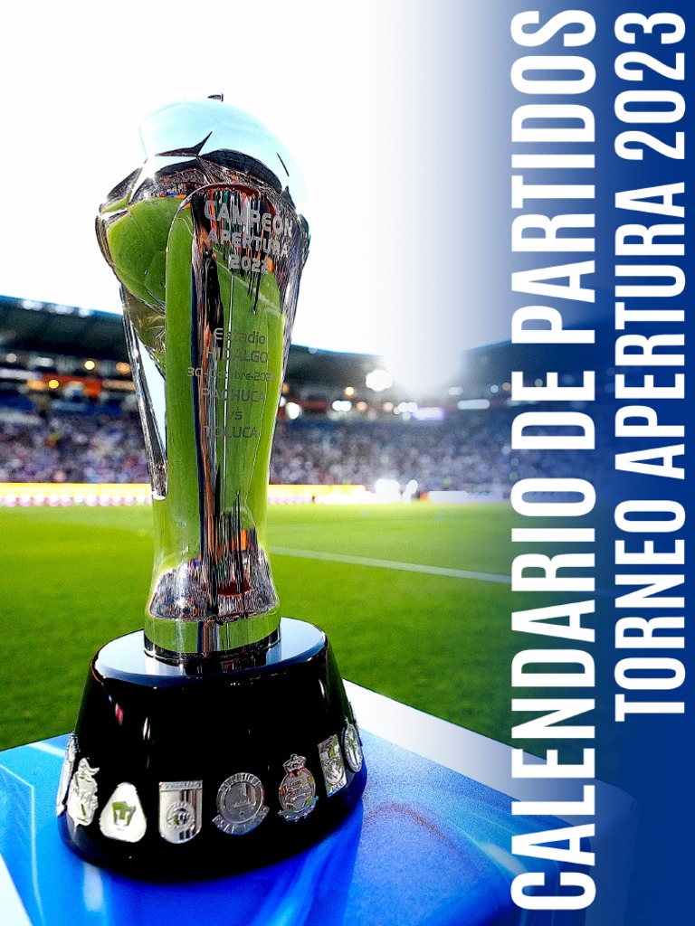 Calendario Liga MX Torneo Apertura 2023 | Descargar gratis PDF