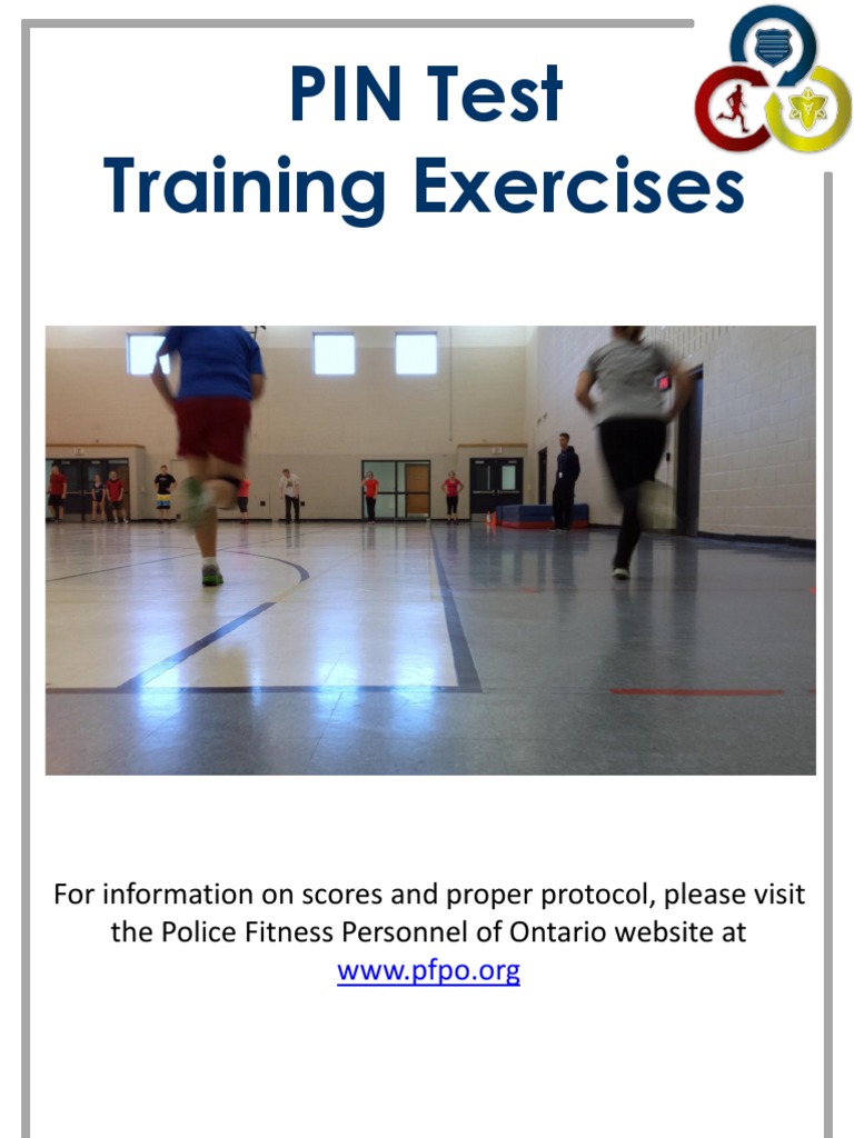 Ontario PIN Test Training Guide | PDF | Physical Fitness | Aerobic Exercise