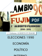 16 Alberto Fujimori 1990 - 1995