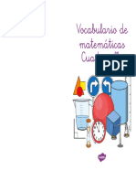 Vocabulario de Matematicas Cuadernillo