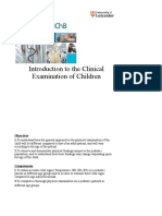 Paediatrics Updated General Exam in Paediatrics