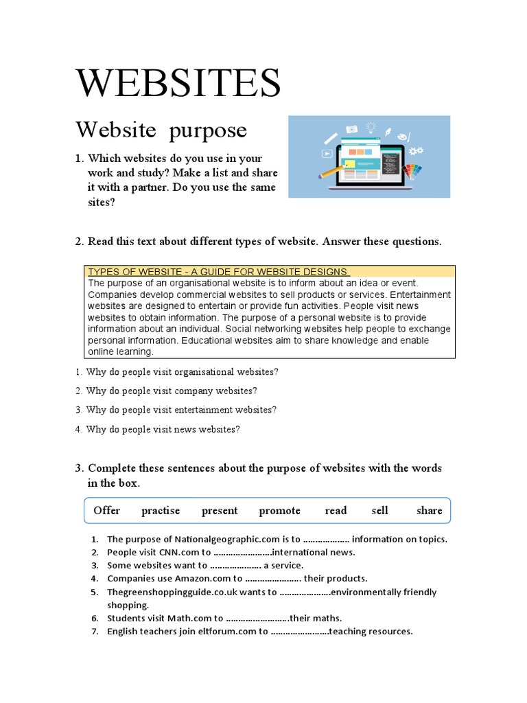 Unit 1 Websites Pdf