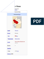 Provincia de Manu