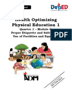 Health Optimizing Physical Education 1