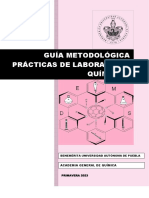 Guía de Prácticas de Laboratorio-Química II - Primavera 2023