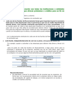 Las Fuentes de Financiación Son Todas Las Instituciones o Entidades Públicas o Privadas Que Ofrecen Préstamos o Créditos para Un Fin en Concreto