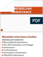 Mendelian Inheritance (Monohybrid and Dihybrid Cross)