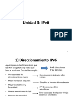 Unidad 3 - IPv6