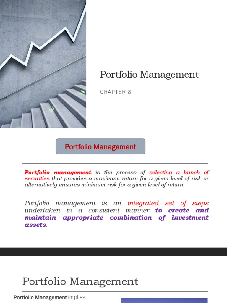Chap 12 Constructing Portfolio Download Free Pdf Modern Portfolio