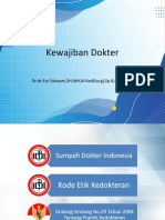 Kewajiban Dokter