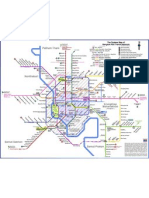 System Map of Bangkok Rail Transit Network