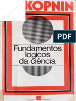 2. KOPNIN, Pavel. Fundamentos lógicos da ciência