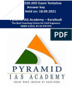 TNPSC Cesse Jdo Civil Pyramid Academy Key