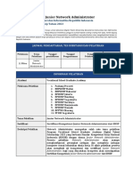 Silabus - Junior Network Administrator