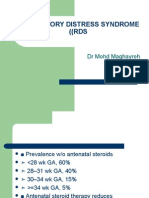 Respiratory Distress Syndrome (Rds)