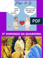 5º Domingo Da Quaresma