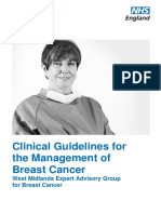 Guidelines For The Management of Breast Cancer v1
