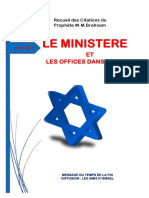 Le Ministere Et Les Offices Dans L'eglise (Citations de William Marrion Branham)