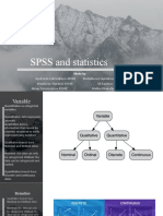 SPSS and Statistics