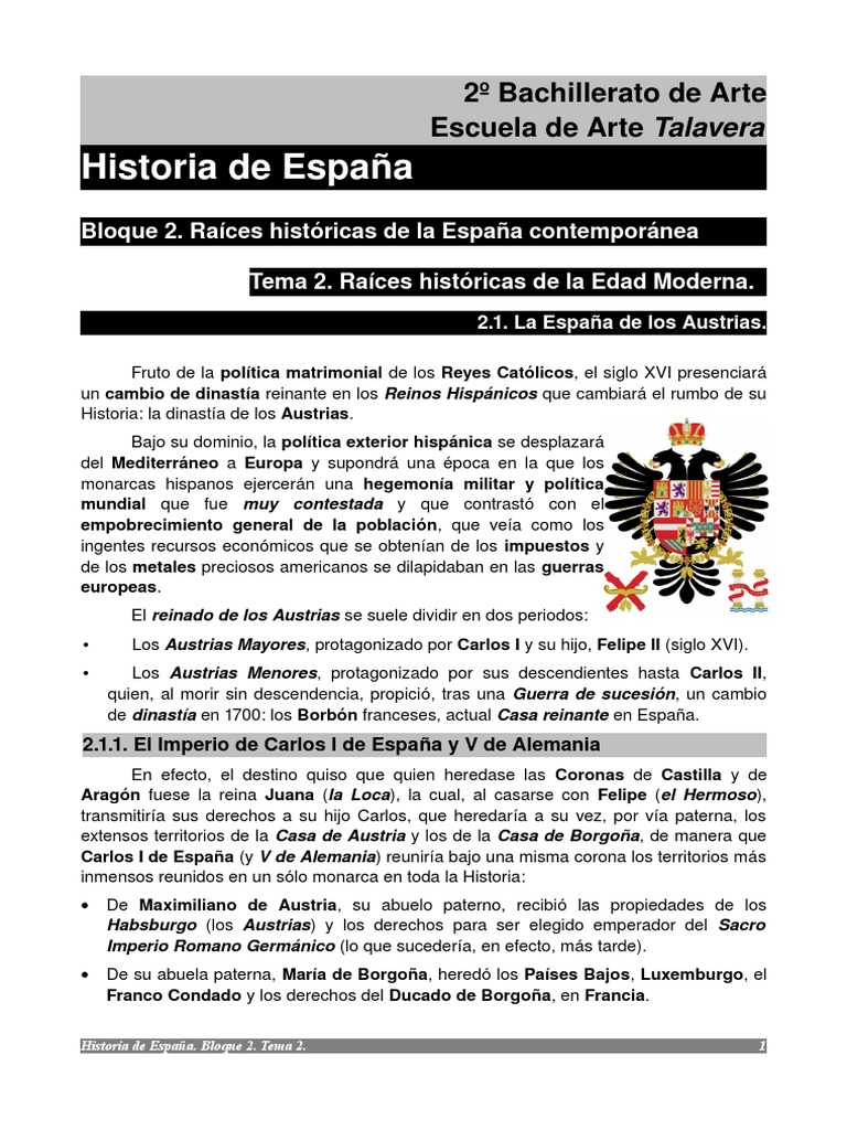 2 Historia de Espana | PDF | Imperio español | Santo Imperio Romano