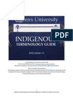 Indigenous Terminology QU-Indigenous-Terminology-Guide Taken May 27 2022 From Queens University Site