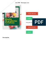 Diseño de Productos Turísticos PDF - Descargar, Leer DESCARGAR LEER ENGLISH VERSION DOWNLOAD READ. Descripción