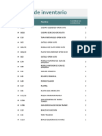 Lista de Inventario OPEN SATO