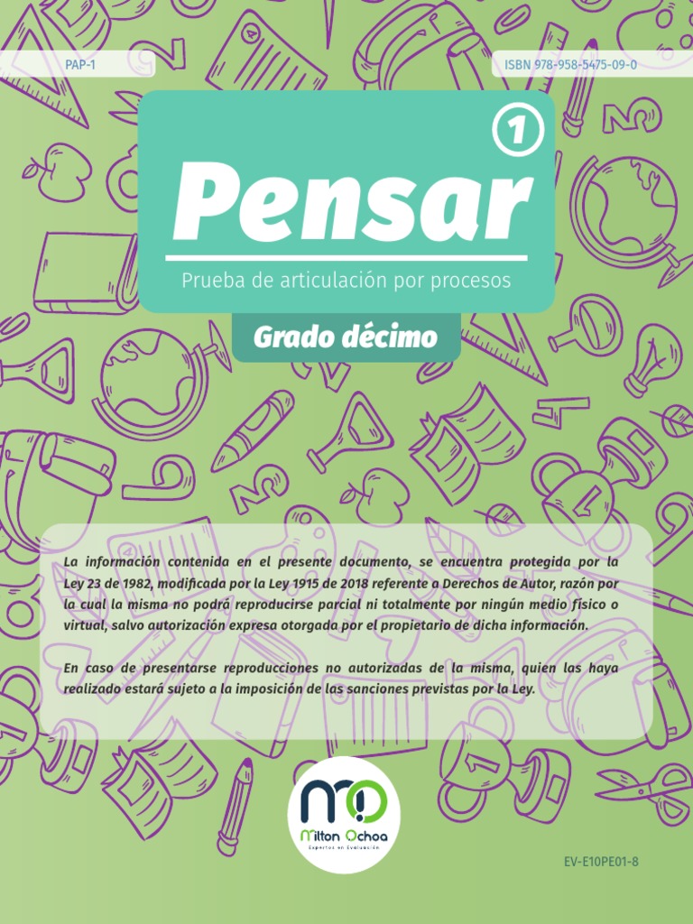 Pensar1 Pdf Intervalo Matemáticas Autor