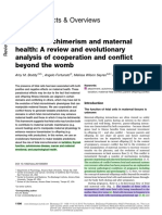 Boddy 2015 - Fetal microchimerism and maternal health, a review and evolutionary analysis of cooperation and conflict beyond the womb (1)