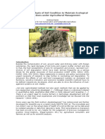 Beste - Qualitative Analysis of Soil Condition - 2005