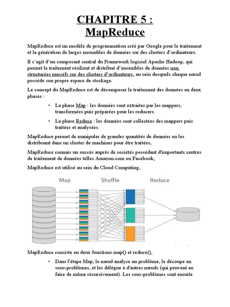 Introduction à MapReduce et Big Data | PDF | MapReduce | Matériel de bureau