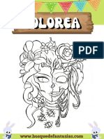 Dibujos de Catrinas para Colorear