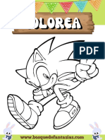 Dibujos Sonic