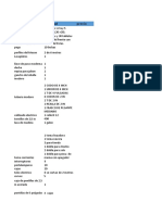 Lista de Materiales Casa 343