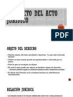 06.-El Objeto Del Acto Jurídico