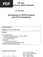 3D - 2D Elasticity and FEA (13) - A