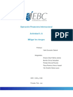Operaci N Financiera Internacional Act. 5A PDF