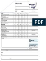 Check List de Elementos de Izaje Manual Cuerdas