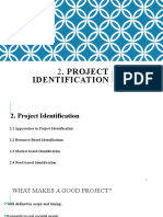 Project Identification