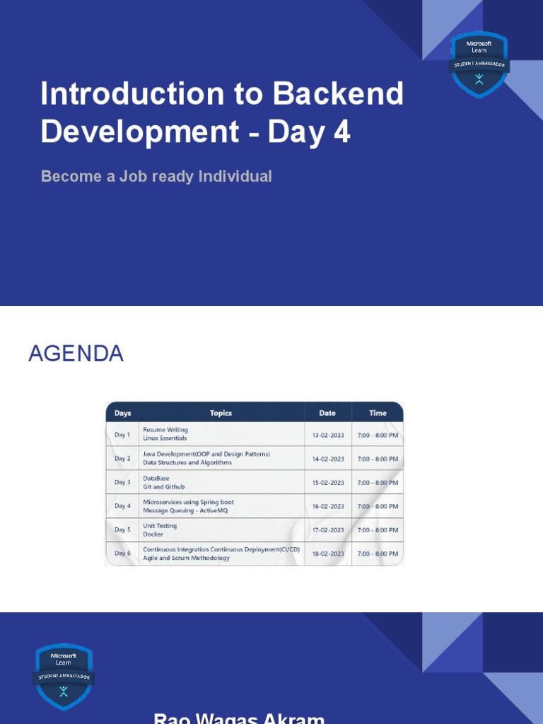 Laravel Backend Development Bootcamp