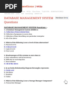 DBMS Ques 2