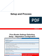 Oracle Setups