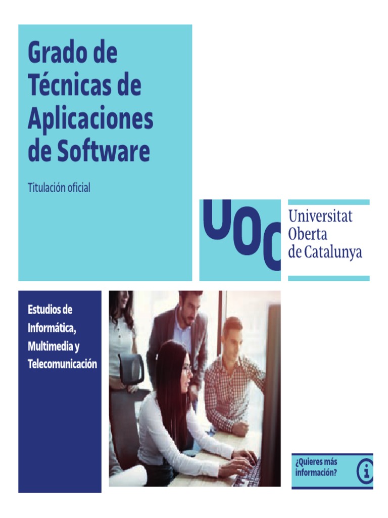 Grado en Técnicas de Aplicaciones de Software | PDF | Software ...