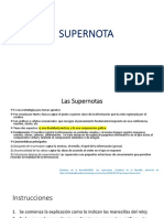 Que Es La SUPERNOTA