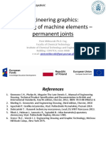 Fastening of Machine Elements - Permanent Joints