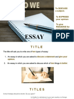 Part 1 - Essay