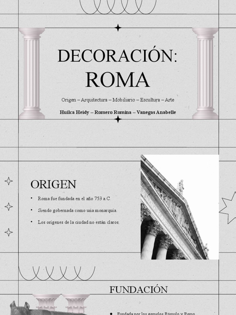 Decoración E Interiorismo En El Imperio Romano – ZYGQN
